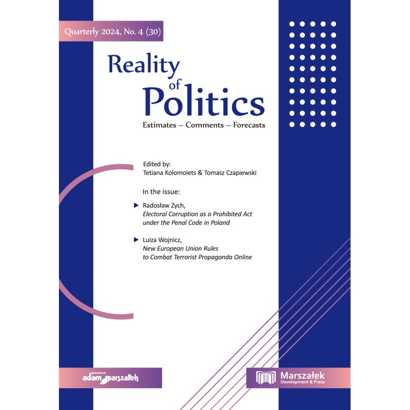 Reality of Politics. Estimates-Comments-Forecasts 2024, No.4 (30)
