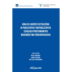 Analiza jakości kształcenia w publicznych i niepublicznych szkołach podstawowych województwa podkarpackiego