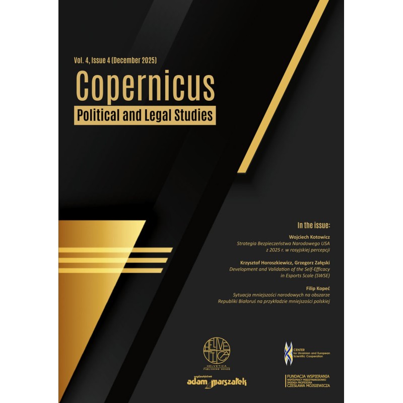 Copernicus Political and Legal Studies vol.4, Issue 4 (December 2025)