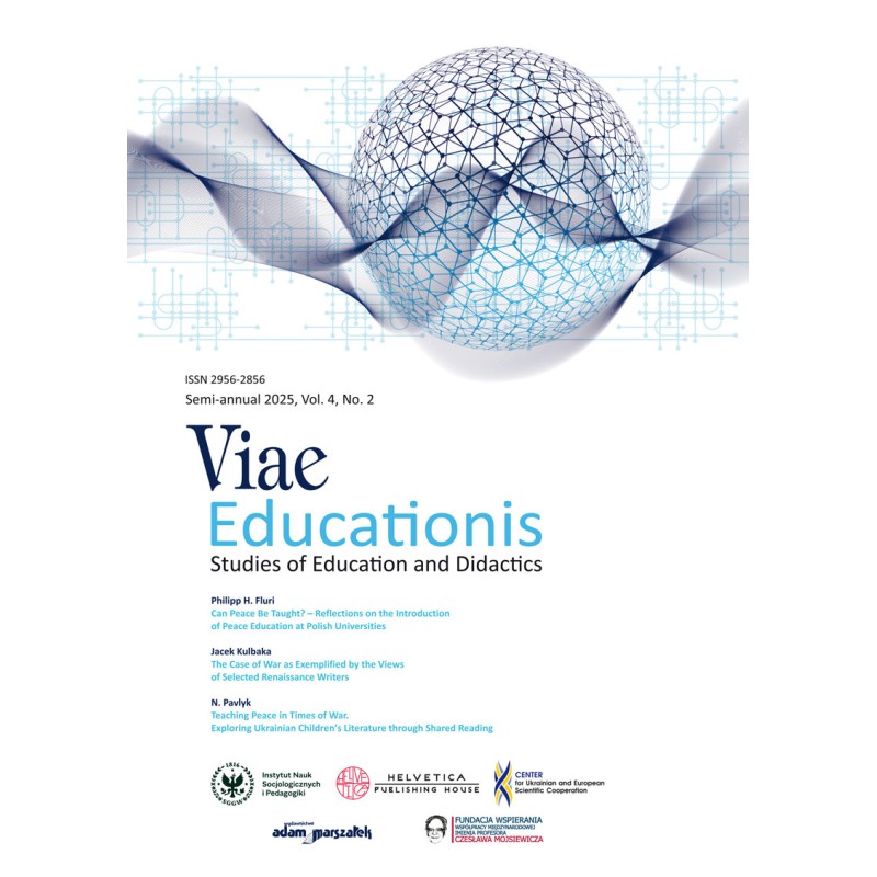 Viae Educationis. Studies of Education and Didactics 2025, Vol. 4, No.2