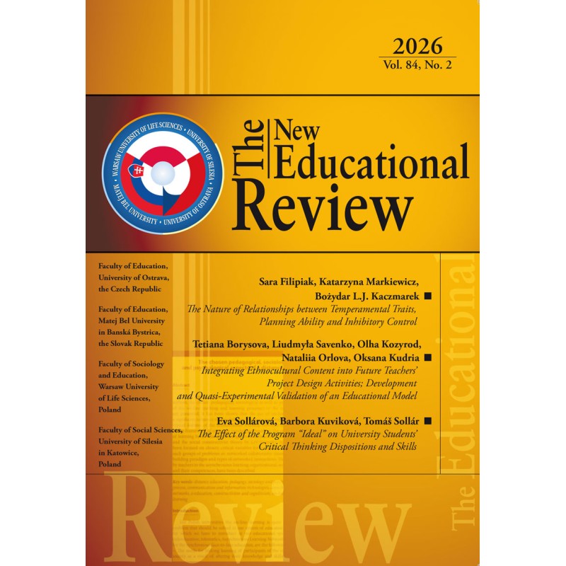 The New Educational Review 2026 Vol. 84, No.2
