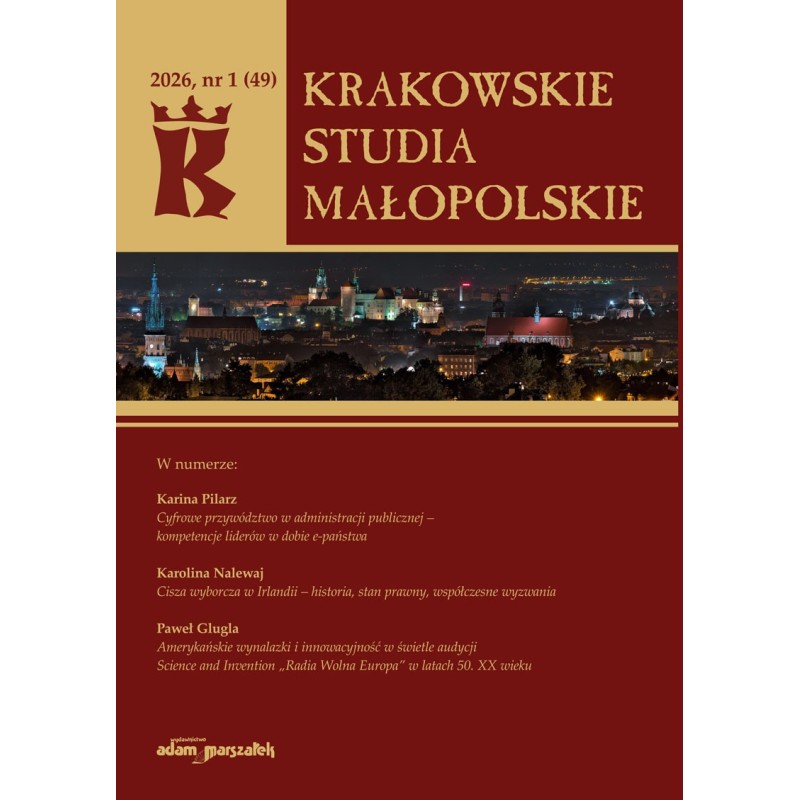 Krakowskie Studia Małopolskie 2026, nr 1 (49)